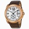 Cartier Calibre De Cartier Silver Dial Mechanical Men's Watch W7100009