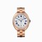 Cartier Clé Flinqué Sunray Effect Dial Ladies Watch WJCL0009