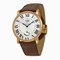 Cartier Rotonde de Cartier Silver Dial 18kt Rose Gold Men's Watch W1556252