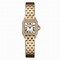 Cartier Santos Demoiselle Mini Model Diamond Bezel 18 kt Rose Gold Ladies Watch WF9011Z8