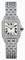 Cartier Santos Demoiselle Small Silver Dial 18kt White Gold Diamond Ladies Watch WF9003YA