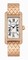 Cartier Tank Americaine Silver Dial 18K Rose Gold Diamond Ladies Watch WB710010