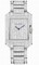 Cartier Tank Anglaise Baguette Diamond Pave Dial 18kt White Gold Unisex Watch HPI00585