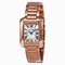 Cartier Tank Anglaise Silver Dial 18kt Rose Gold Ladies Watch W5310013