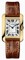 Cartier Tank Anglaise Small Silver Dial Ladies Brown Leather Strap Watch W5310028