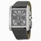 Cartier Tank MC Chronograph Grey Dial Grey Leather Ladies Watch W5330008