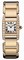 Cartier Tankissime Diamond 18kt Rose Gold Ladies Watch WE70028H