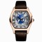 Cartier Tortue XXL Multiple Time Zone Manual Wind 18 kt Rose Gold Men's Watch W1580049