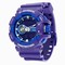 Casio G-Shock Quartz Water Resistant Purple Resin Men's Watch GA400A-6A