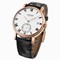 Chopard Classic Manufacture White Dial 18K Rose Gold Automatic Men's Watch 161289-5001