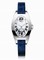 Chopard Classique Femme 18kt White Gold Blue Leather Ladies Watch 127228-1001