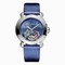 Chopard Happy Sport II Floating Fish Blue Dial Blue Satin Ladies Watch 278475-3049
