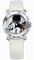 Chopard Happy Sport II Mother of Pearl Dial White Satin Ladies Watch 278475-3032