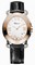 Chopard Happy Sport Oval Floating Diamonds Rose Gold and Steel Ladies Watch 278546-6001
