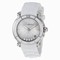 Chopard Happy Sport Silver Dial Floating Diamond Ladies Watch 278551-3001