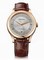 Chopard L.U.C Classic Silver Dial Brown Leather Automatic Men's Watch 161907-5002