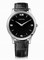 Chopard L.U.C Classic XP Black Dial White Gold Leather Men's Watch 161902-1001