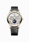 Chopard L.U.C Lunar One Sunray Satin-Brushed Silver Dial 18 Carat Rose Gold Men's Watch 161927-5001