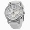 Chopard Mille Miglia Automatic Chronograph White Dial White Rubber Strap Ladies Watch 168511-3018
