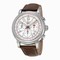 Chopard Mille Miglia Chronograph White Dial Brown Leather Men's Watch 168511-3036