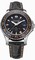 Chopard LUC Pro One Black Dial Black Leather Men's Watch 168959
