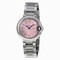 Cartier Ballon Bleu Pink Dial Stainless Steel Ladies Watch W6920038