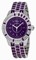 Dior Christal Diamond Purple Dial Ladies Watch CD11311JM001