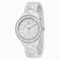 Dior VIII Automatic White Dial White Ceramic Ladies Watch CD1245E3C001