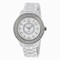 Dior VIII Diamond Studded Automatic Mother Of Pearl Dial White Ceramic Ladies Watch CD1245E5C001