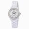 Dior VIII Mother of Pearl Dial Diamond-Studded White Ceramic Ladies Watch CD1221E6C001
