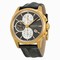 Hamilton Jazzmaster Automatic Chronograph Grey Dial Black Leather Watch H32546781