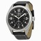 Hamilton Khaki Field Black Dial Black Leather Men's Watch H70505733