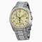 Hamilton Khaki Pilot Pioneer Chronograph Beige Dial Stainless Steel Men's Watch H76512155