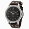 Hamilton Khaki Pioneer Black Dial Leather Strap Men's Watch H60515533