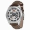 Hamilton Khaki Skeleton Dial Automatic Brown Leather Men's Watch H72515585
