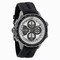 Hamilton X-Wind Khaki Automatic Chronograph Silver Dial Black Rubber Men's Watch H77726351