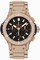 Hublot Big Bang Black Dial 18kt Rose Gold Diamond Men's Watch 301PX1180PX3704