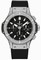 Hublot Big Bang Black Dial Chronograph Diamond Men's Watch 301SX1170RX1704