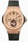 Hublot Big Bang Champagne Dial 18kt Rose Gold Black Rubber Automatic Men's Watch 302PI500RX