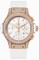 Hublot Big Bang Gold White Dial Chronograph Diamond Men's Watch 301PE2180RW1704