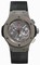 Hublot Big Bang Titanium Case Black Leather Strap Chronograph Men's Watch 320-UI-440-RX