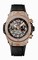Hublot Big Bang Unico King Gold Dial Silver Automatic Men's Watch 411.OX.1180.RX.1704