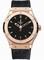 Hublot Classic Fusion 18k Gold Black Dial Men's Watch 511.OX.1180.LR