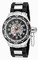 Invicta Corduba Mechanical Skelton Dial Black Polyurethane Men's Watch 17245