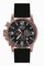 Invicta I-Force Chronograph Black Dial Black Leather Men's Watch 20138