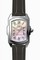 Invicta Lupah Mother of Pearl Dial Black Leather Ladies Watch 20456