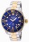 Invicta Pro Diver Automatic Blue Dial Two-tone Stainless Steel Men's Watch 19804