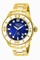 Invicta Pro Diver Automatic Blue Dial Yellow Gold-plated Men's Watch 20177