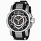 Invicta S1 Black Dial Chronograph Tachymeter Black Rubber Strap Men's Watch 0893