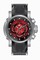 Invicta S1 Rally Chronograph Red and Black Carbon Fiber Dial Stainless Steel and Black Polyurethane Men's Watch 19319